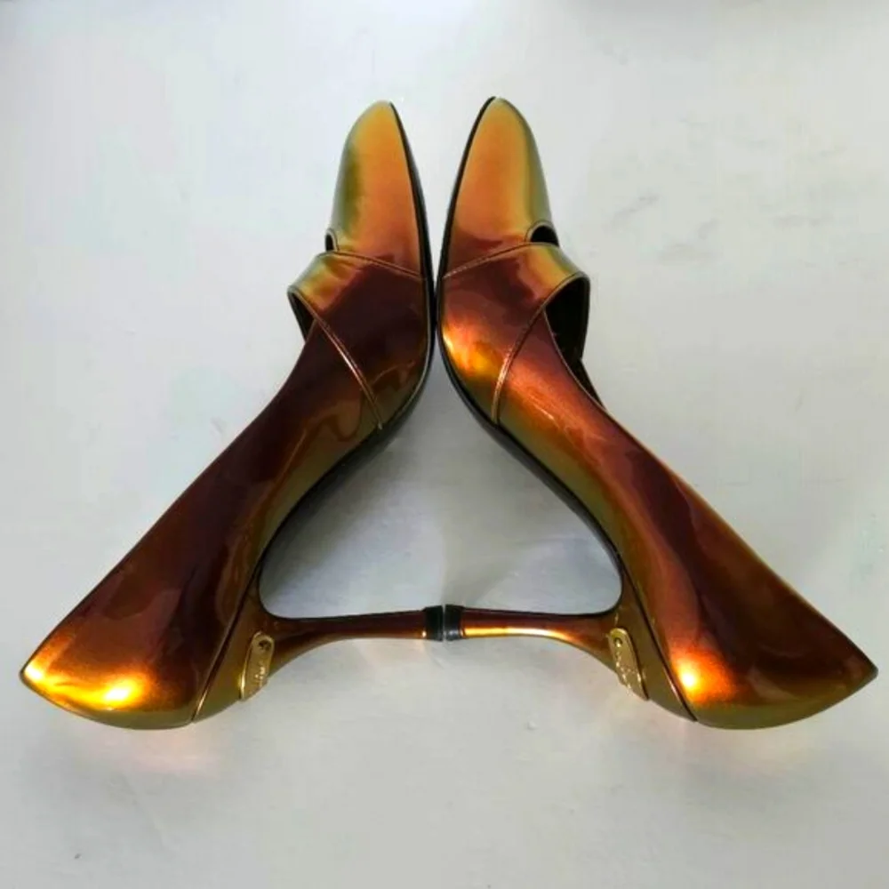 Louis Vuitton Prismatic Limited Edition Patent Leather Heels Size 36/6